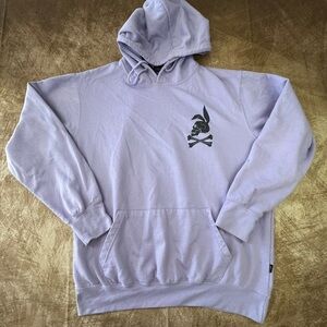 Crooks and Castles Skull Bunny Crossbones logo 2XL Lavender